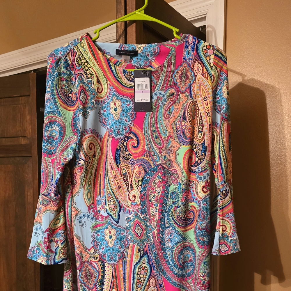 Nwt Tommy Hillfiger Dress size 6